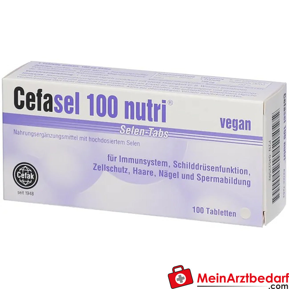 Cefasel 100 nutri® Selen Tabs, 100 St..
