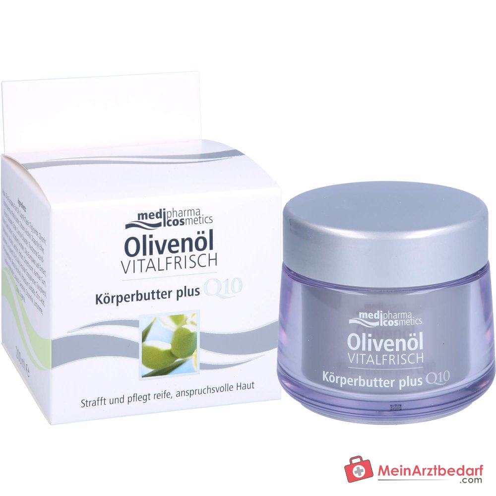 Medipharma Cosmetics Olivenöl Vitalfrisch Körperbutter plus Q10, 200 ml
