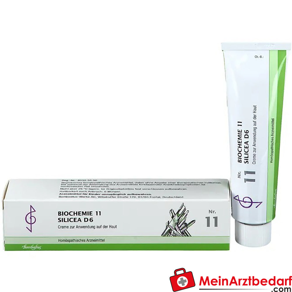 Bombastus Biochemie 11 Silicea D6 Creme.