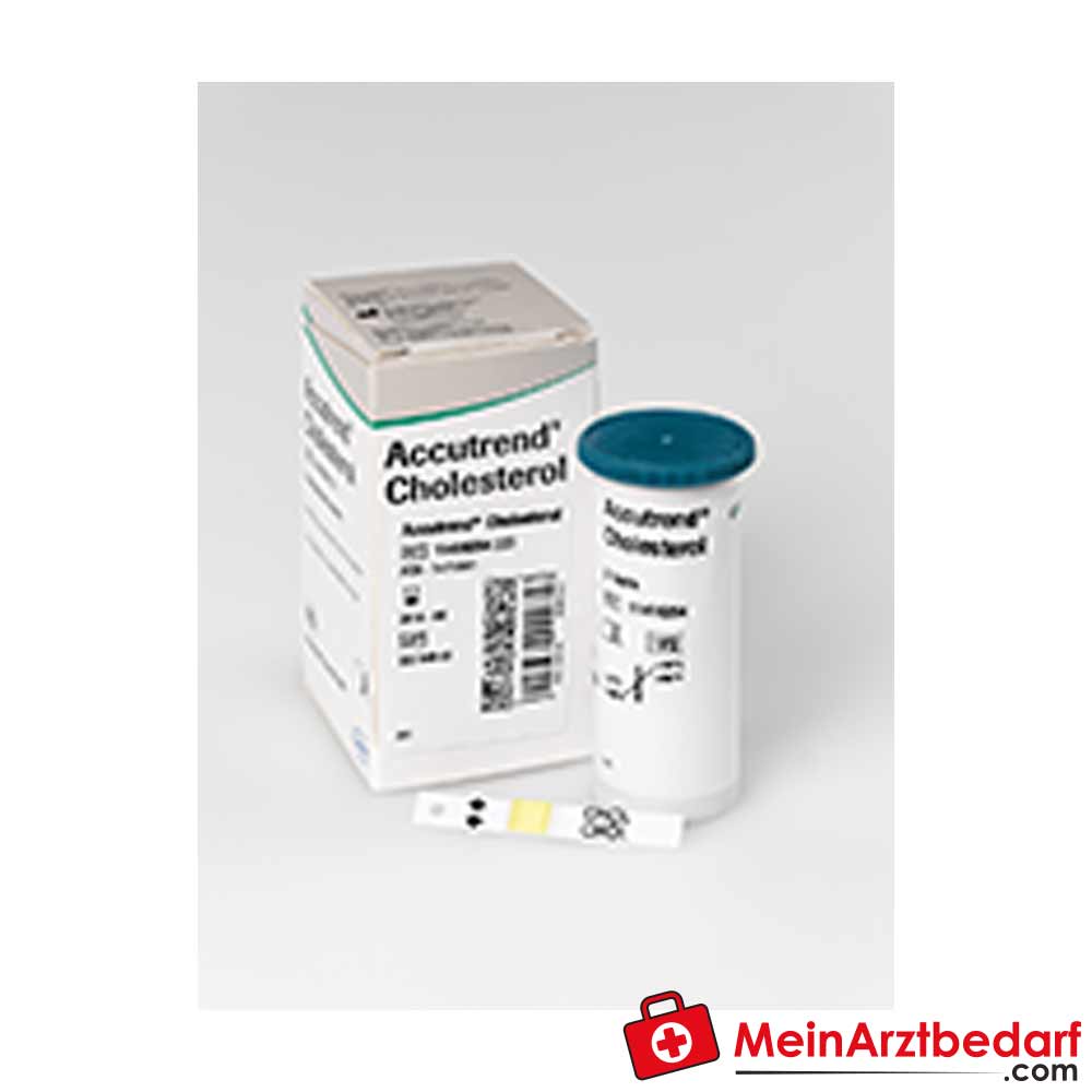 Roche Accutrend Plus Teststreifen.