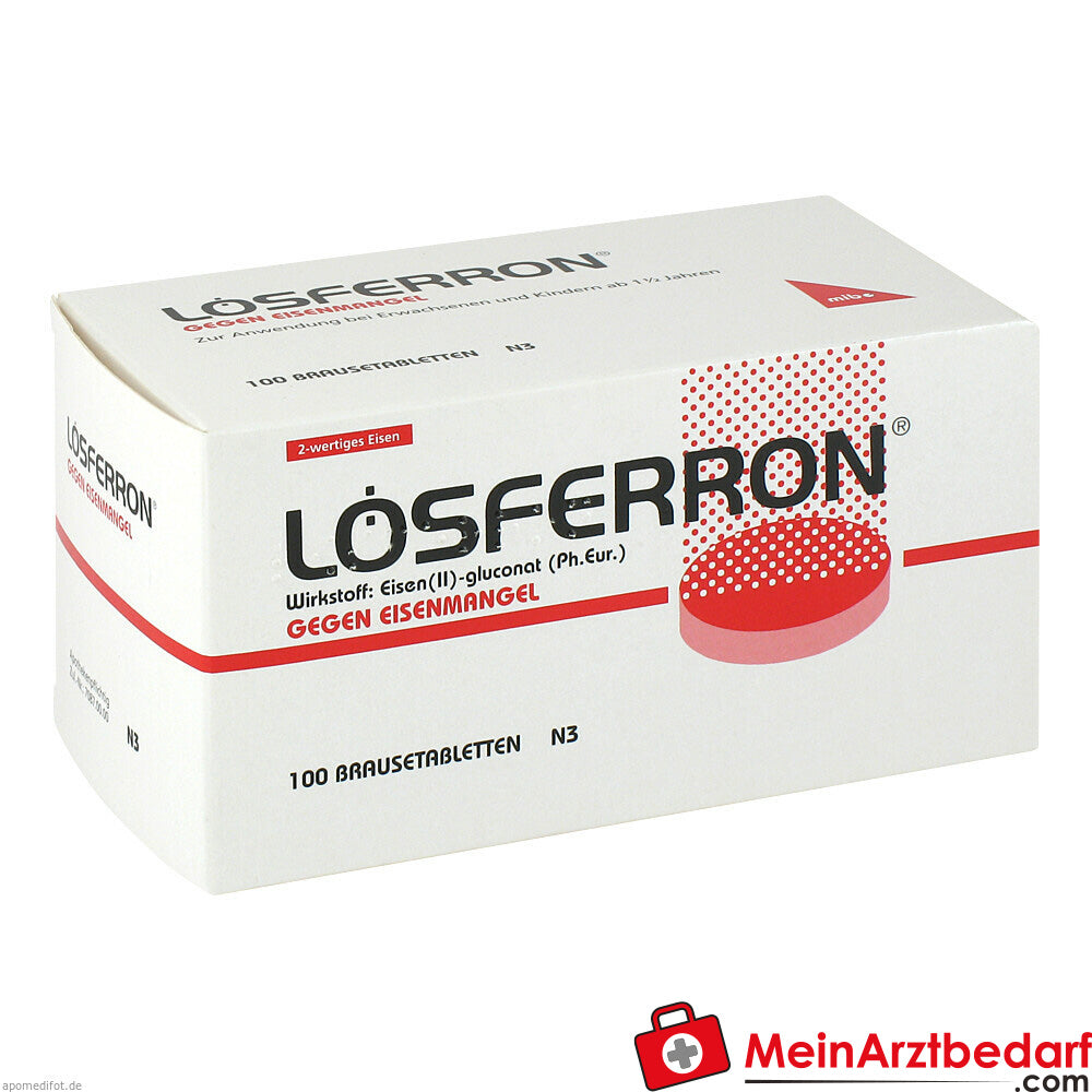 Lösferron® 80,5 mg Brausetabletten.