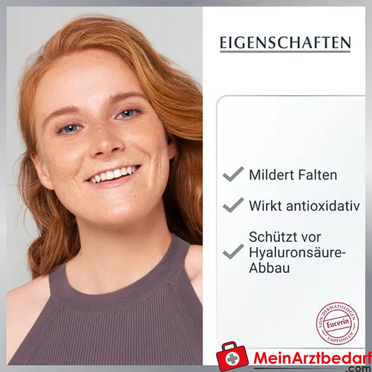 Eucerin® Hyaluron-Filler Nachtpflege – Glättet Falten, 50ml.