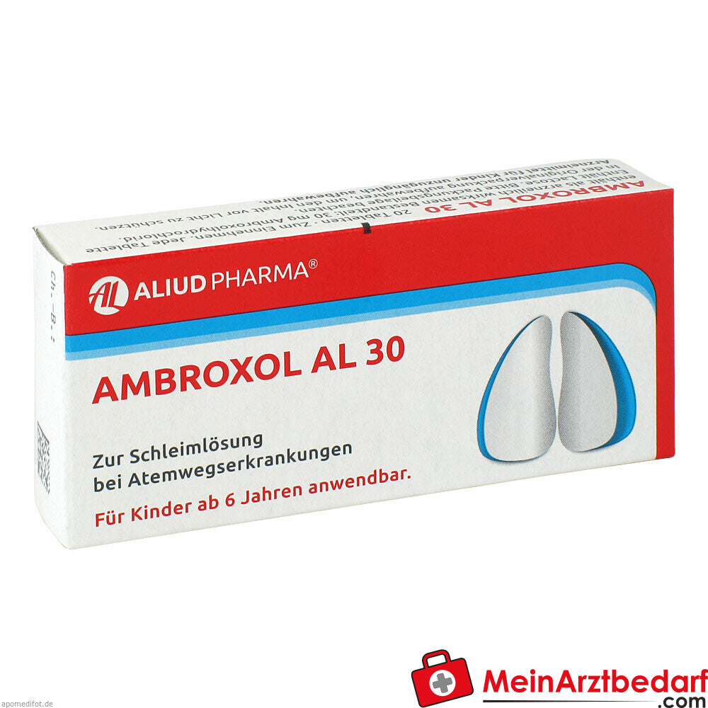 Ambroxol AL 30|zur Erleichterung des Abhustens bei erkältungsbedingter Bronchitis.