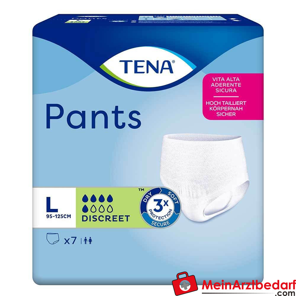 TENA Pants Discreet L bei Inkontinenz.