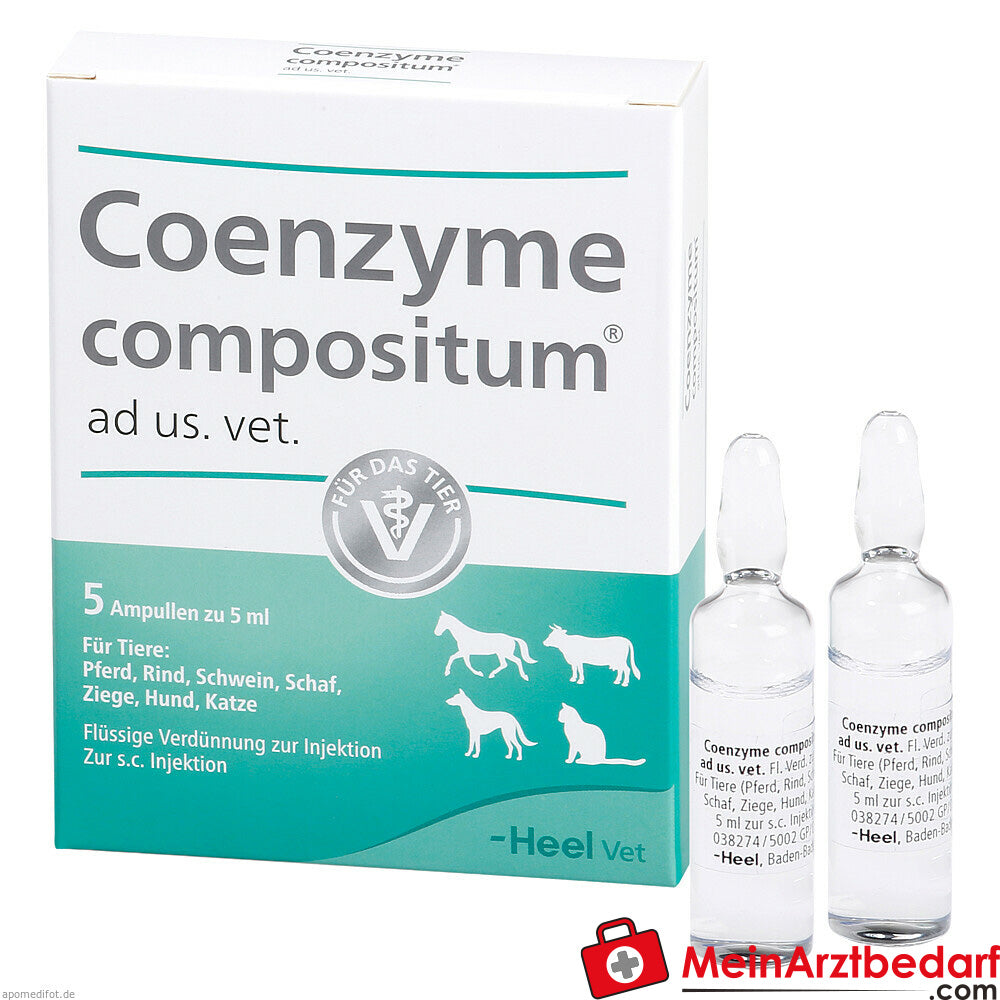 Coenzyme comp ad us vet 5 x 5 ml