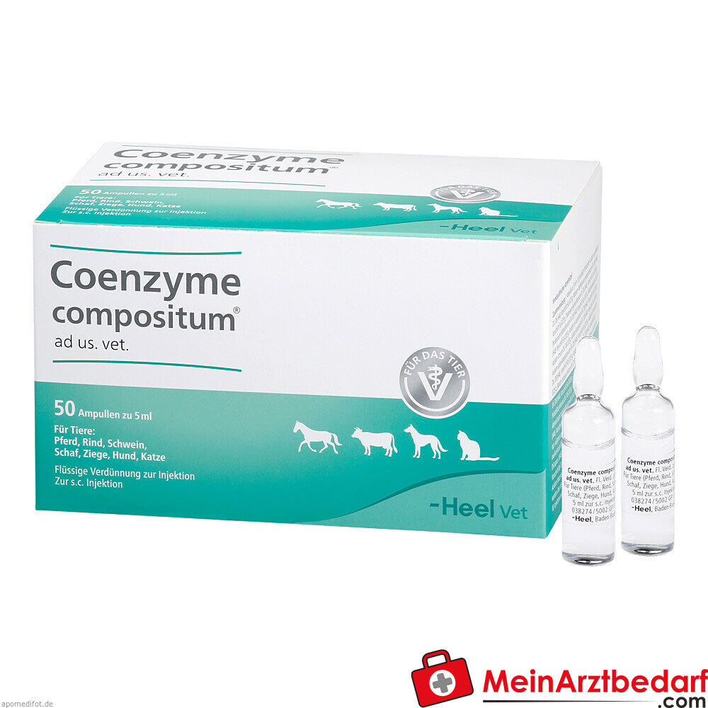 Coenzyme comp ad us vet 50X5 ml.
