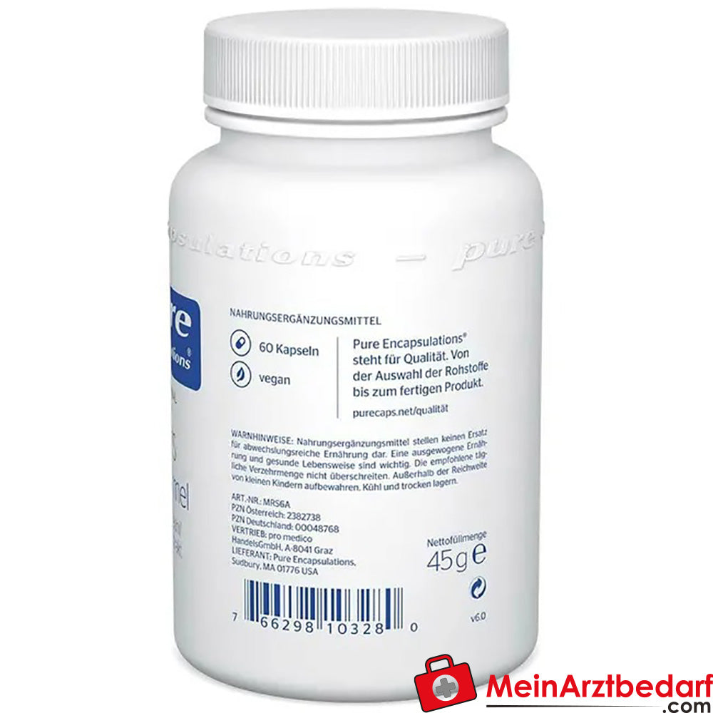 Pure Encapsulations® M/r/s Pilz Formel.