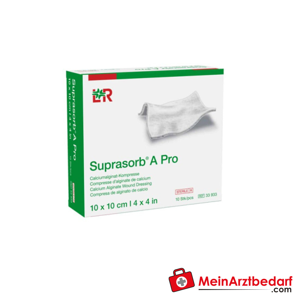 Suprasorb A Pro Verstärkter Calciumalginat-Verband.