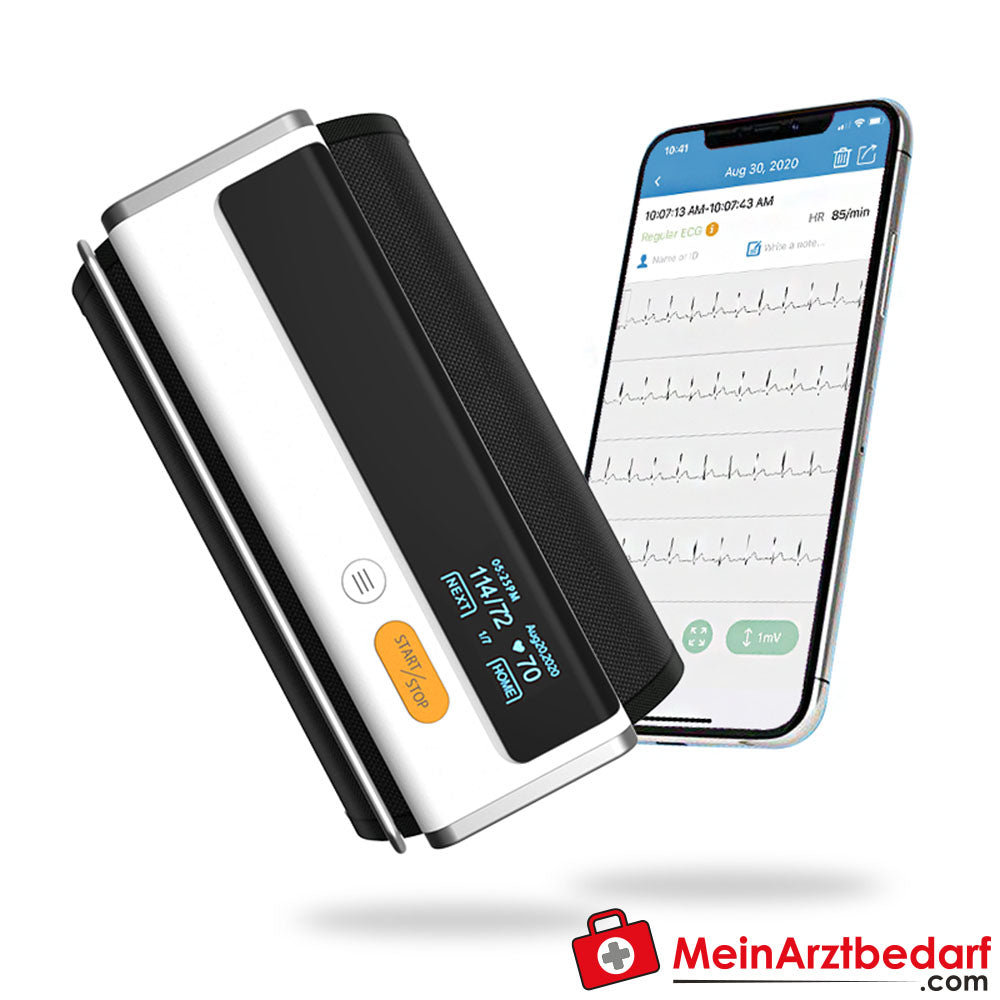 BP2 blood pressure monitor with integrated 1-channel ECG