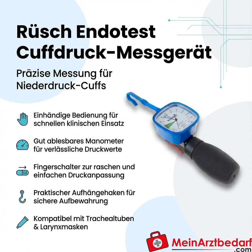 RÜSCH Endotest Cuffdruck-Messgerät