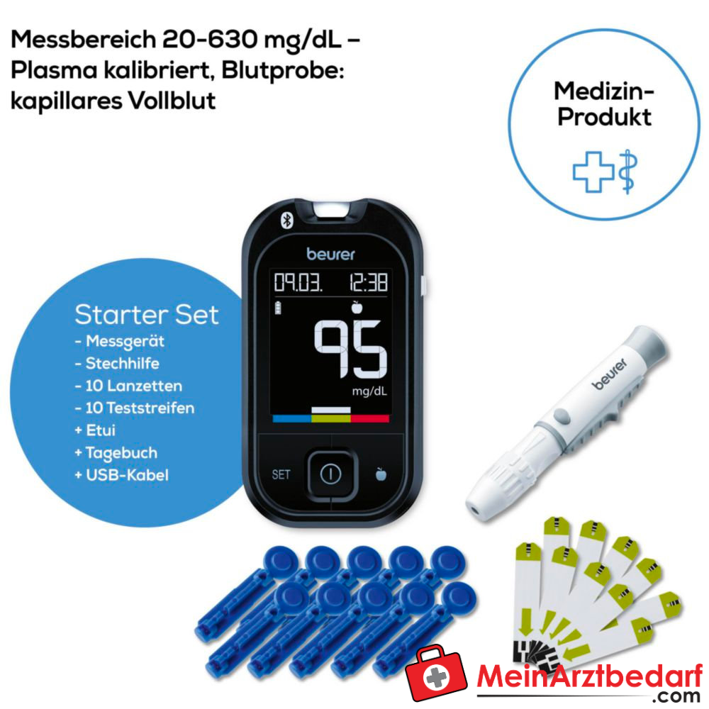 Beurer GL 49 Blutzucker-Messgerät.