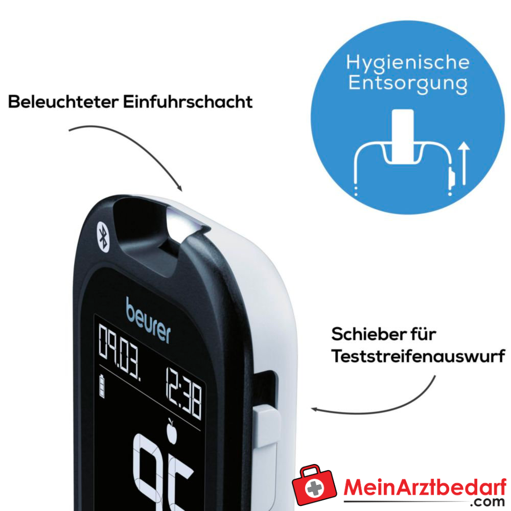 Beurer GL 49 Blutzucker-Messgerät.