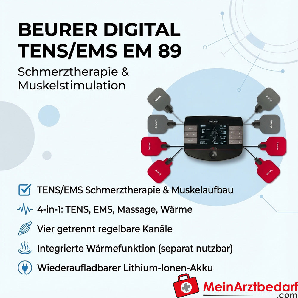 Beurer EM 89 Digital TENS/EMS-Gerät