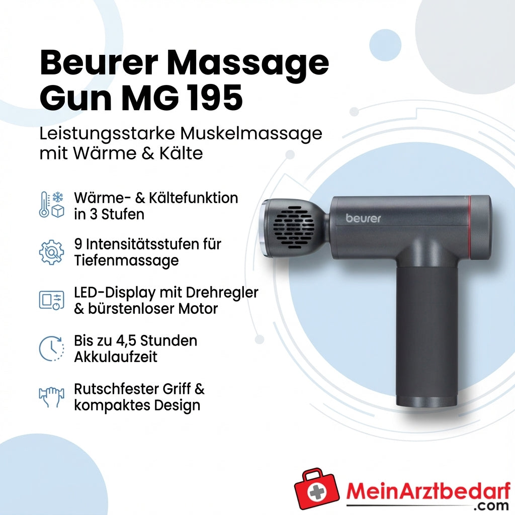 Beurer MG 195 Massagepistool HOT & COLD