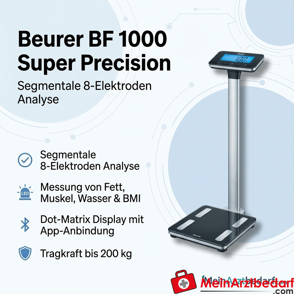 Beurer BF 1000 Super Precision diagnostische weegschaal