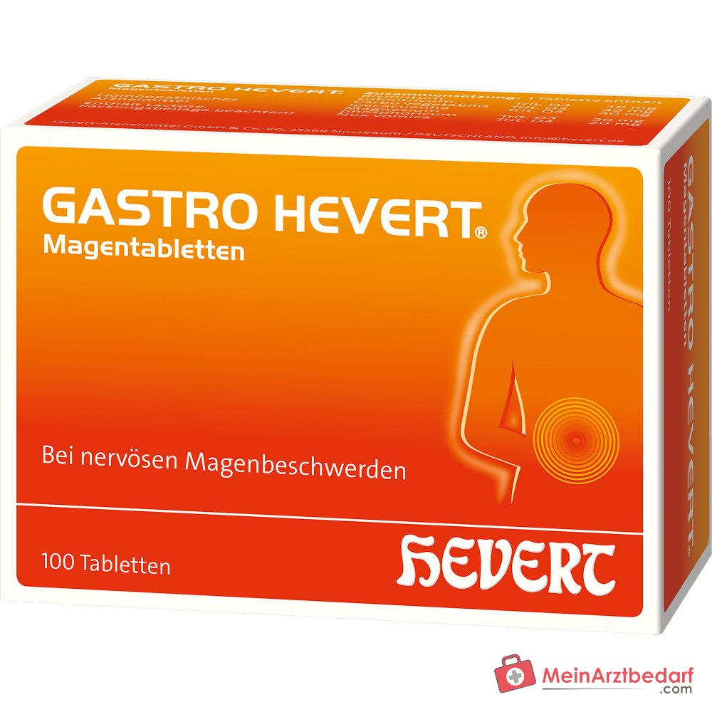 Hevert Gastro Magentabletten, 100 St.