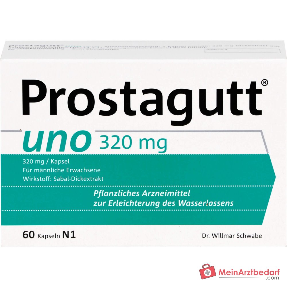 Prostagutt uno zaagpalmvruchten-dikextract capsules, 200 st.