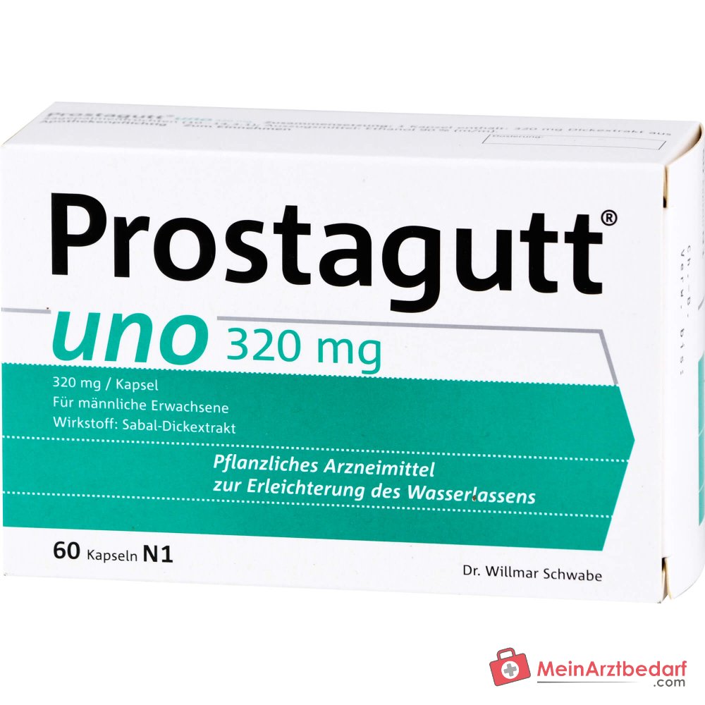 Prostagutt uno zaagpalmvruchten-dikextract capsules, 200 st.