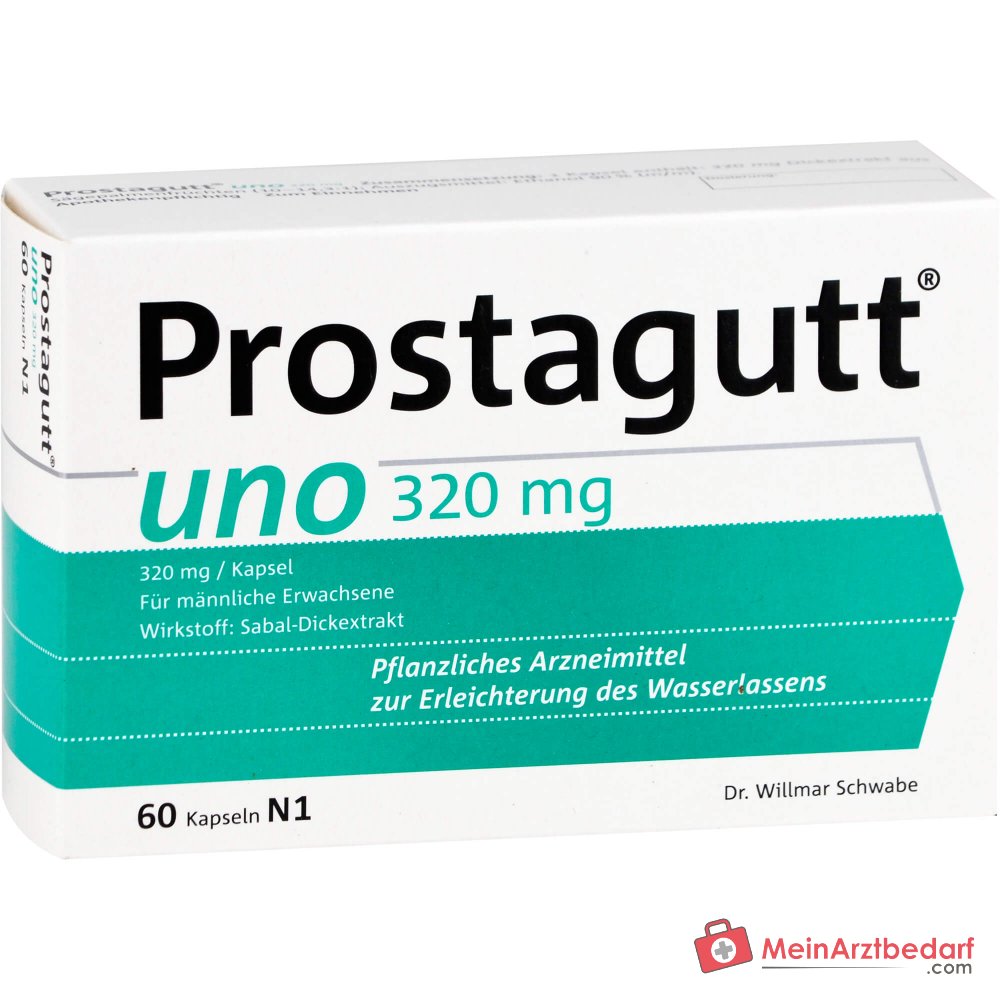Prostagutt uno zaagpalmvruchten-dikextract capsules, 200 st.