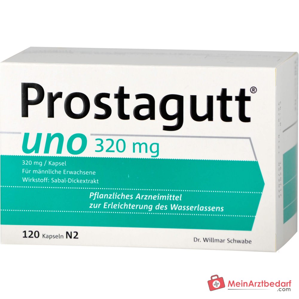 Prostagutt uno zaagpalmvruchten-dikextract capsules, 200 st.