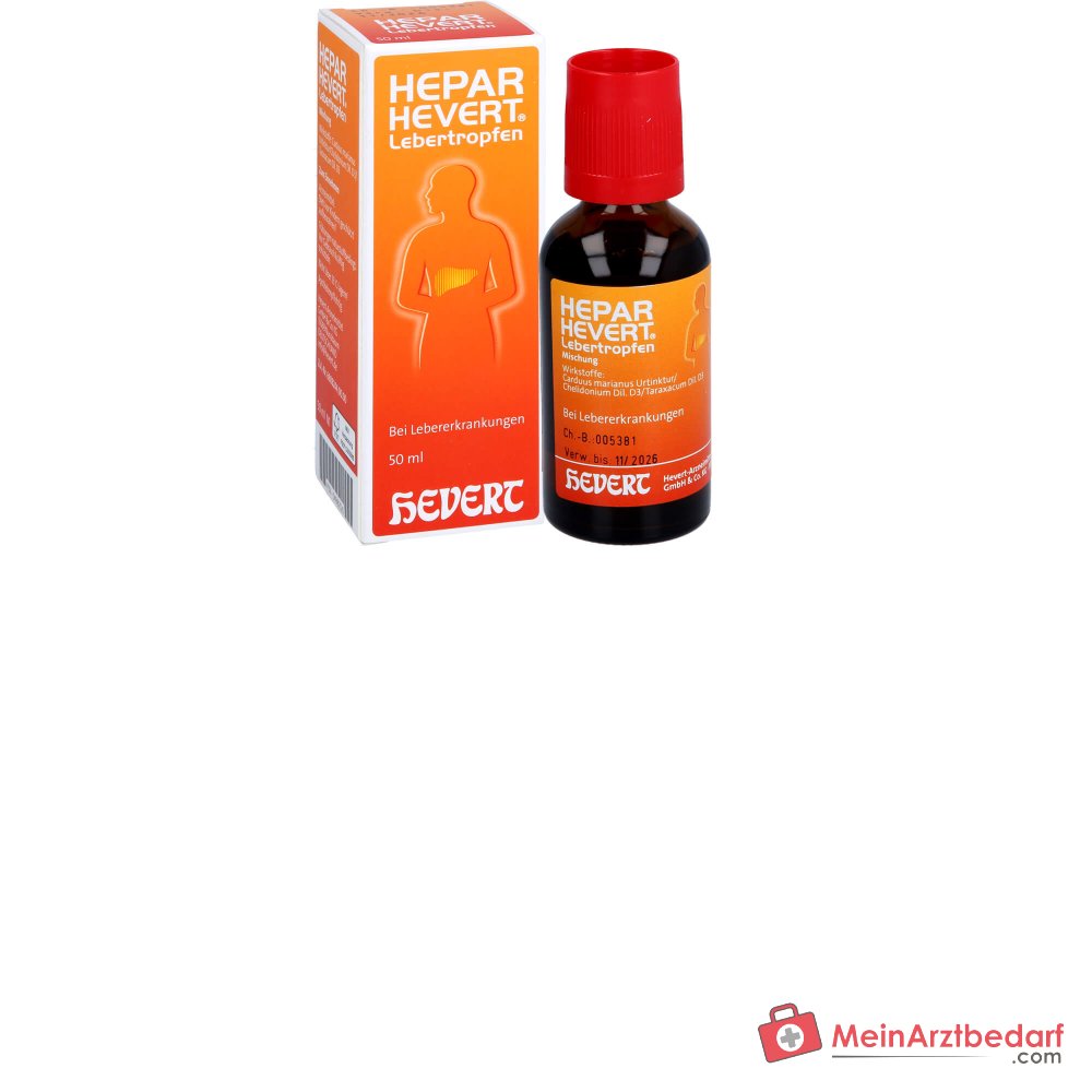 Hevert Hepar Hevert Liversepten, 50 ml