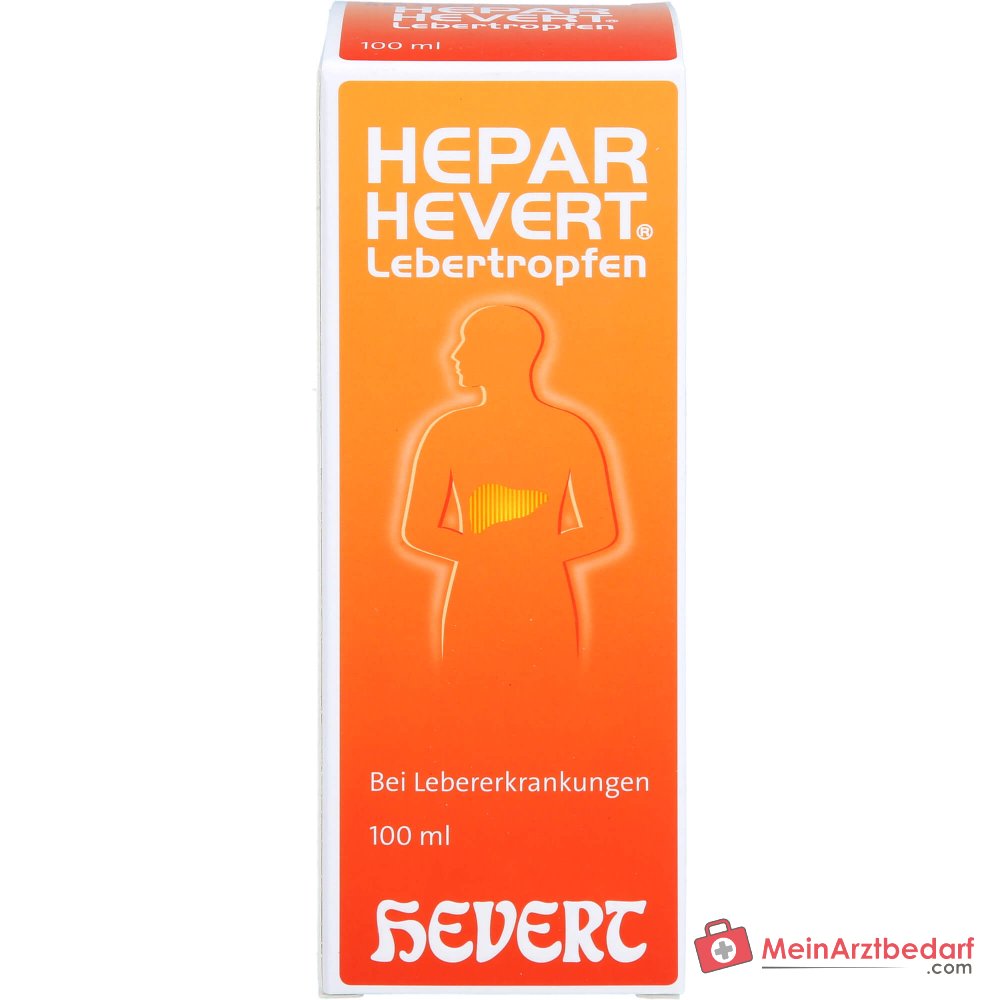 Hevert Hepar Krople na wątrobę, 100 ml