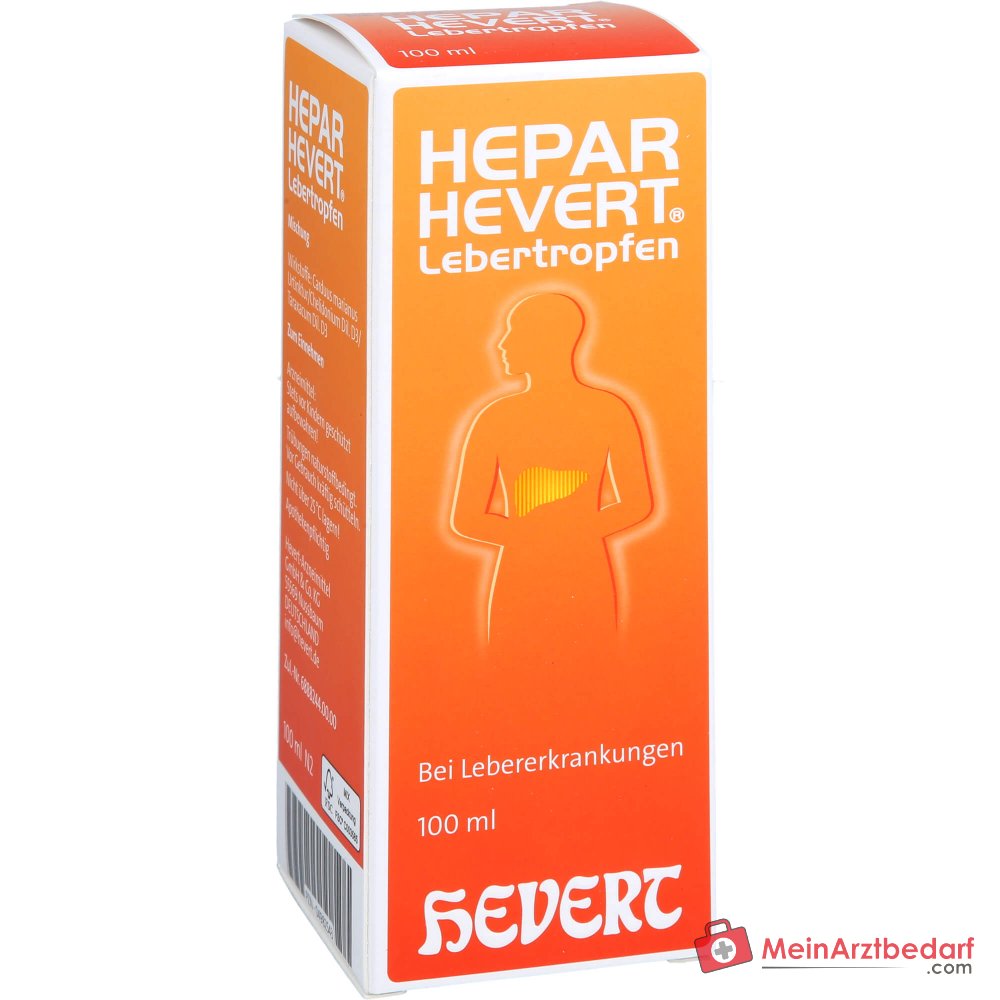 Hevert Hepar Krople na wątrobę, 100 ml