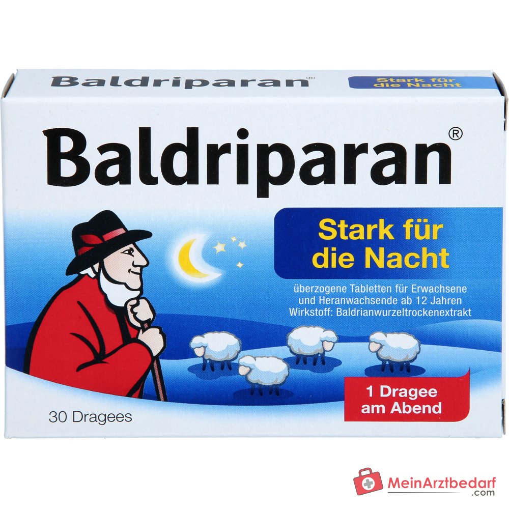 Baldriparan Forte per la notte Estratto secco di radice di valeriana 441,35 mg compresse rivestite