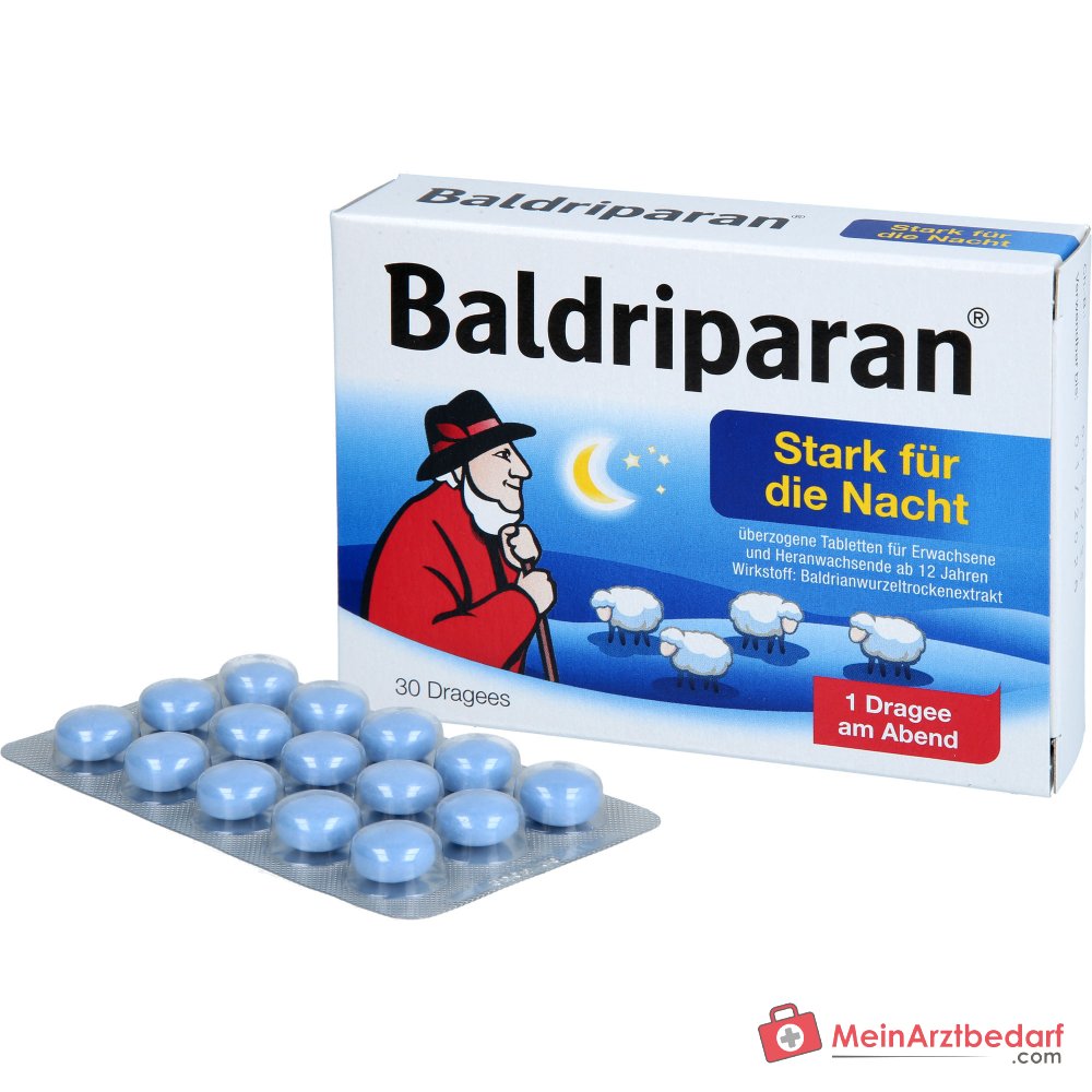 Baldriparan Forte per la notte Estratto secco di radice di valeriana 441,35 mg compresse rivestite