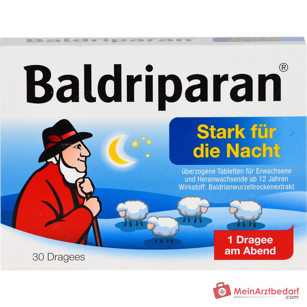 Baldriparan Forte per la notte Estratto secco di radice di valeriana 441,35 mg compresse rivestite