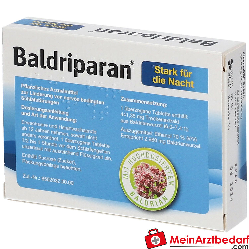 Baldriparan® Stark für die Nacht.