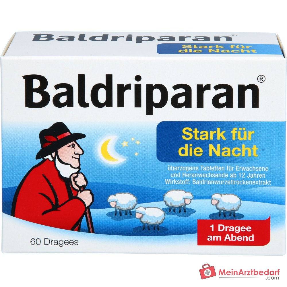 Baldriparan Forte per la notte Estratto secco di radice di valeriana 441,35 mg compresse rivestite