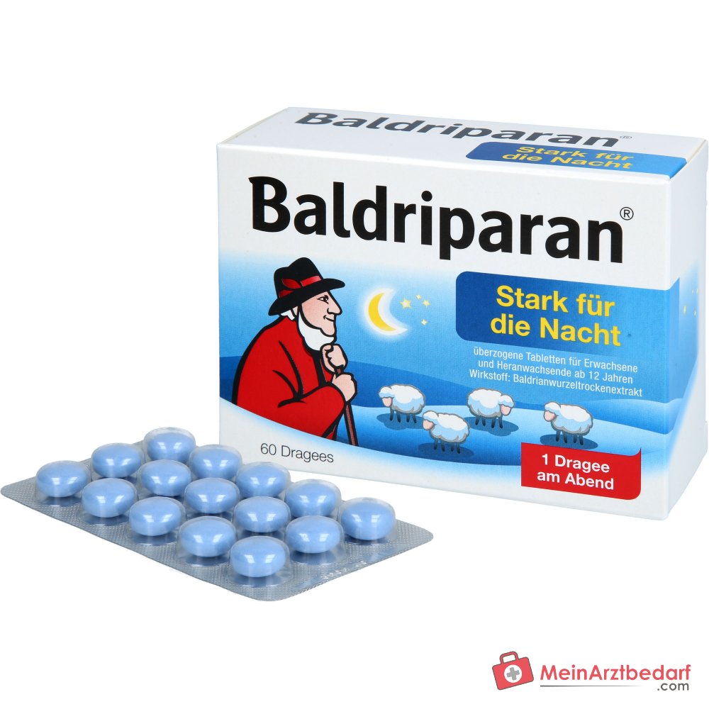 Baldriparan Forte per la notte Estratto secco di radice di valeriana 441,35 mg compresse rivestite