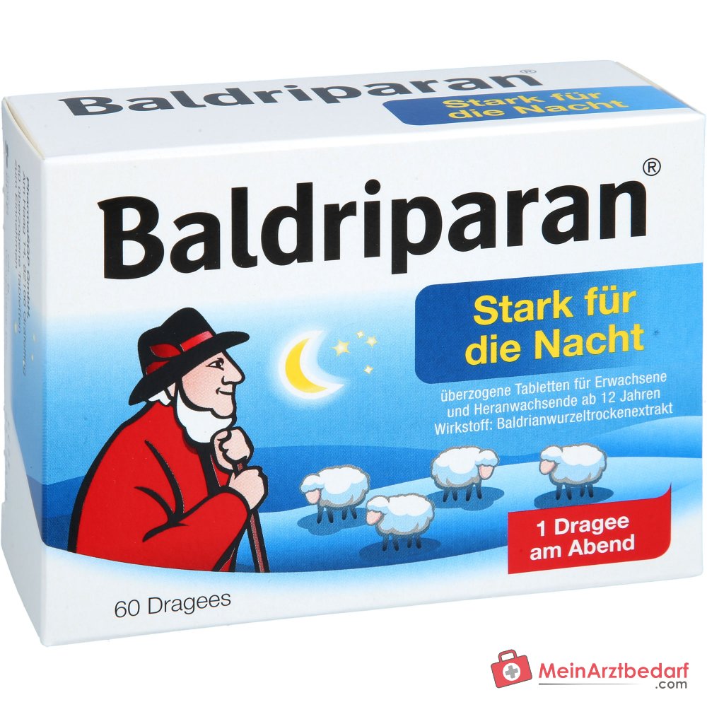 Baldriparan Forte per la notte Estratto secco di radice di valeriana 441,35 mg compresse rivestite