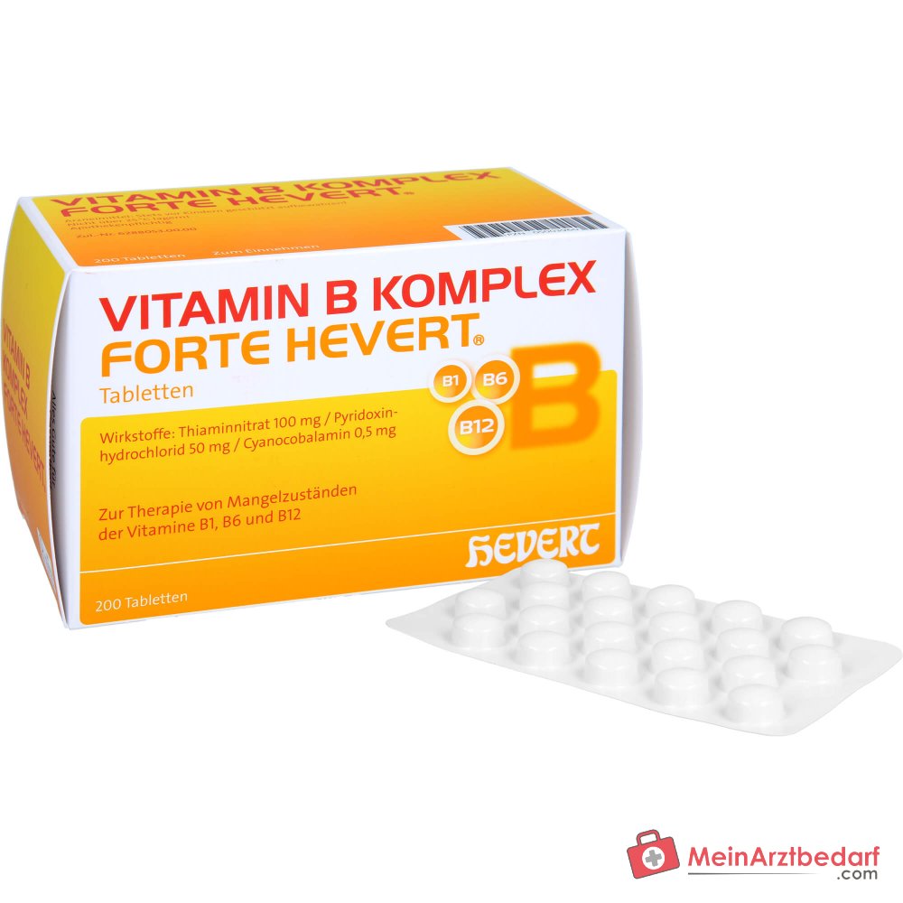 Forte Hevert Vitamin B Komplex, 200 Stück