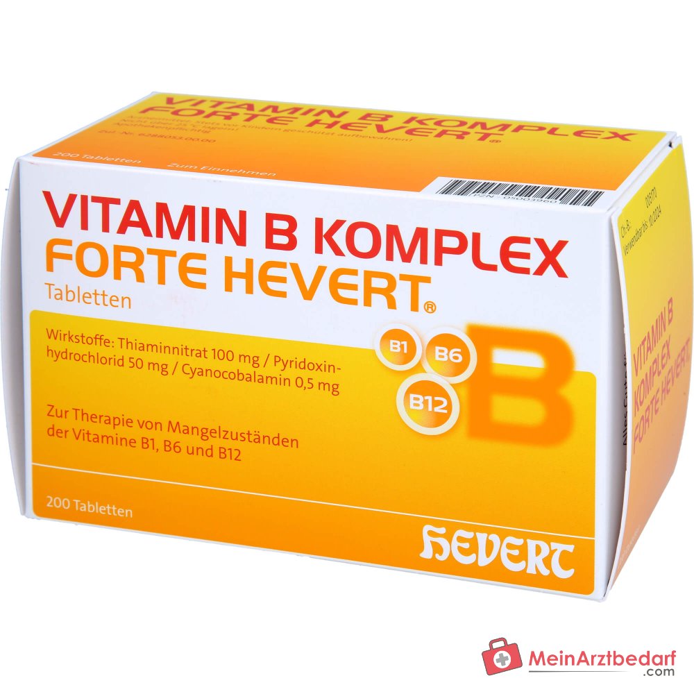 Forte Hevert Vitamin B Komplex, 200 Stück