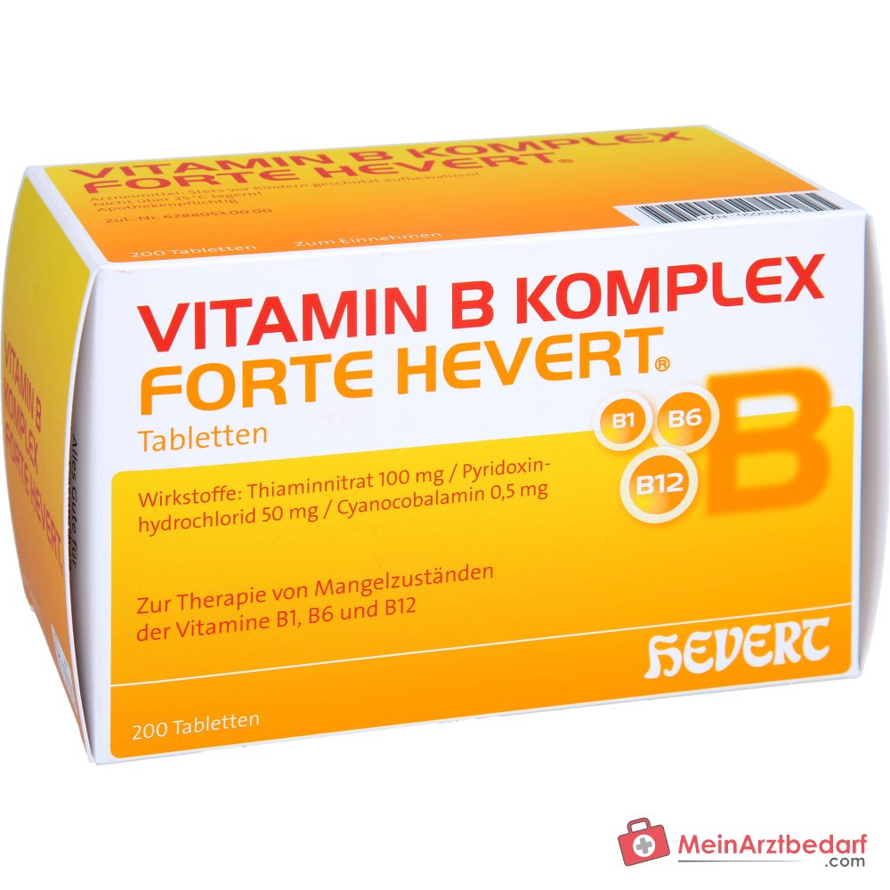 Forte Hevert Vitamin B Komplex, 200 Stück
