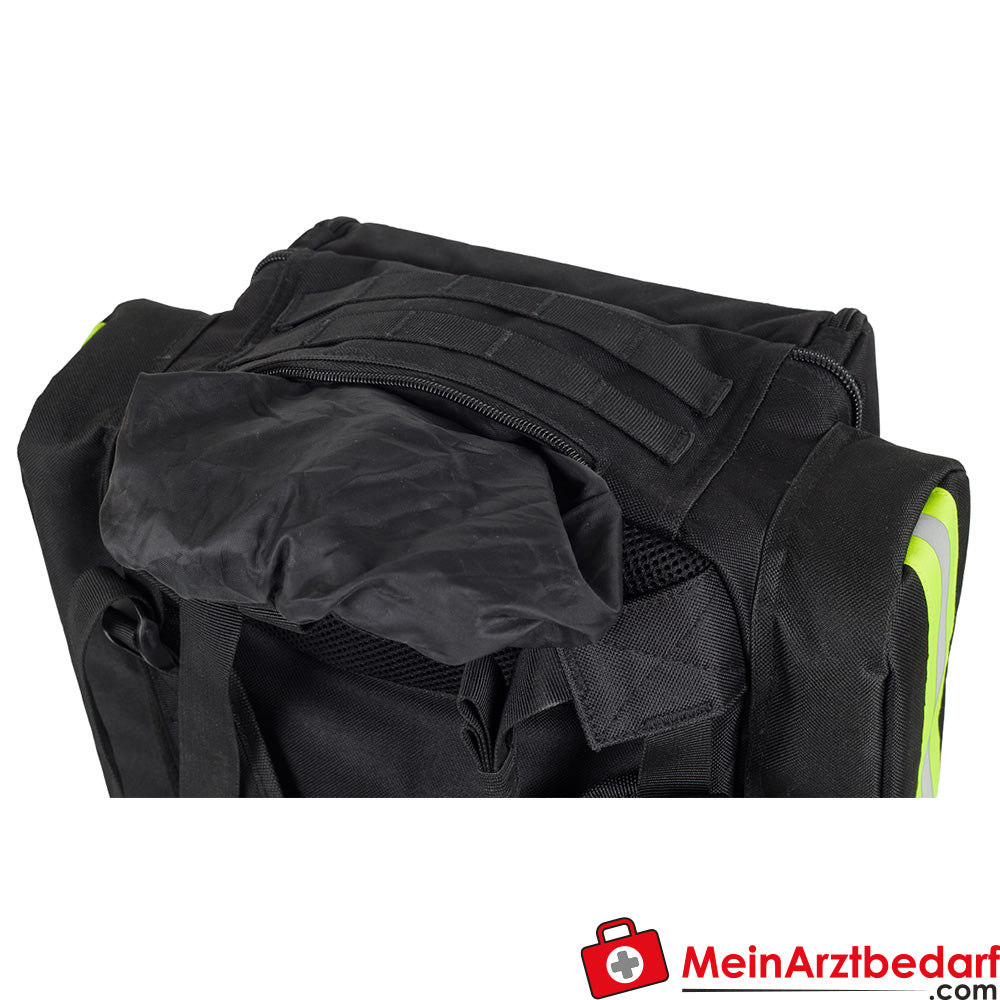 Elite Bags SUPPORTER EHBO-rugzak 29 L met gewatteerd AED-compartiment, waterafstotend, ademend draagsysteem, rood