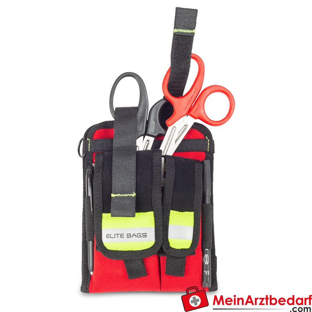 Elite Bags B-RESQ Rettungsdienstholster, rot.