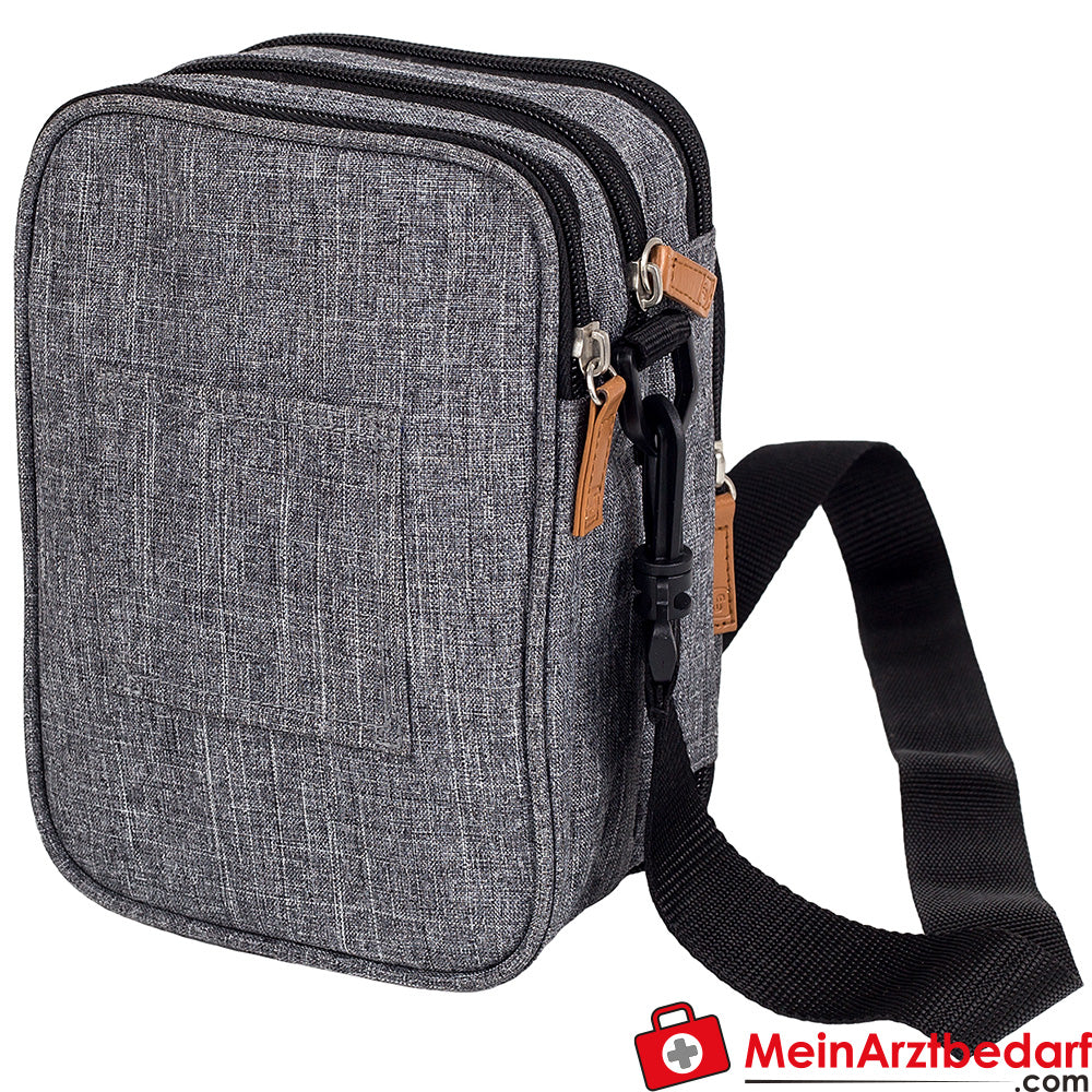 Elite Bags FIT EVO Diabetikertasche, grau bitone.