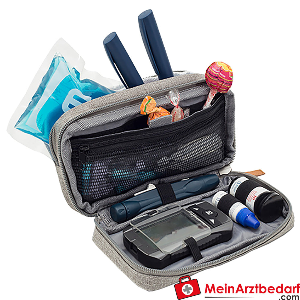 Elite Bags diabetestas thermo-geïsoleerd 19 x 11 x 6 cm polyester met koelvak