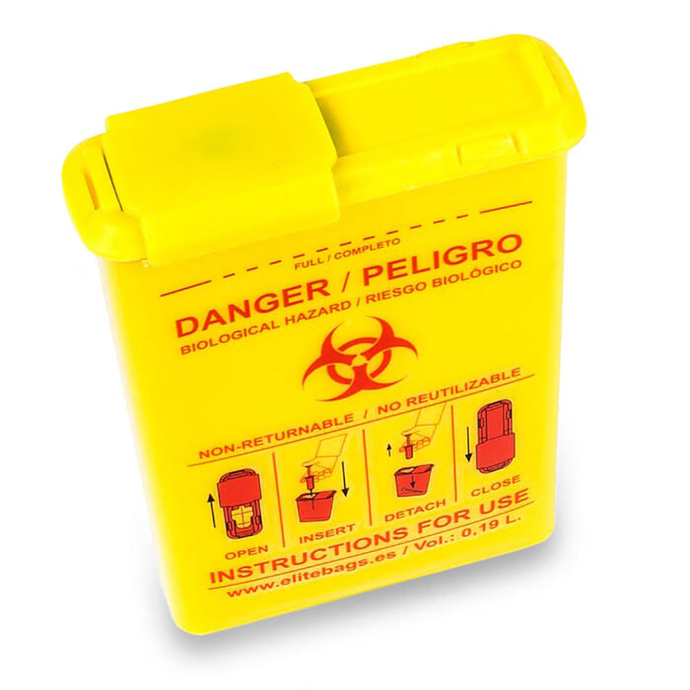 Elite Bags CONBIO afvalbak 0,19 L geel polypropyleen compact 12 x 7,5 x 2,1 cm