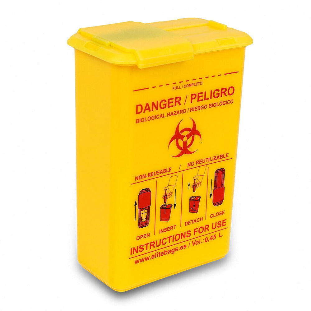 Elite Bags CONBIO'S XL afvalcontainer 450 ml PP geel 7,5 x 14,5 x 4 cm