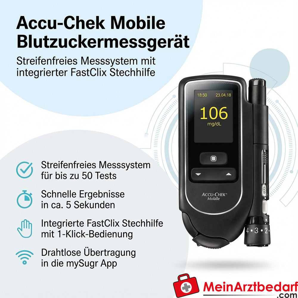 Accu-Chek Mobile Set Blutzuckermessgerät