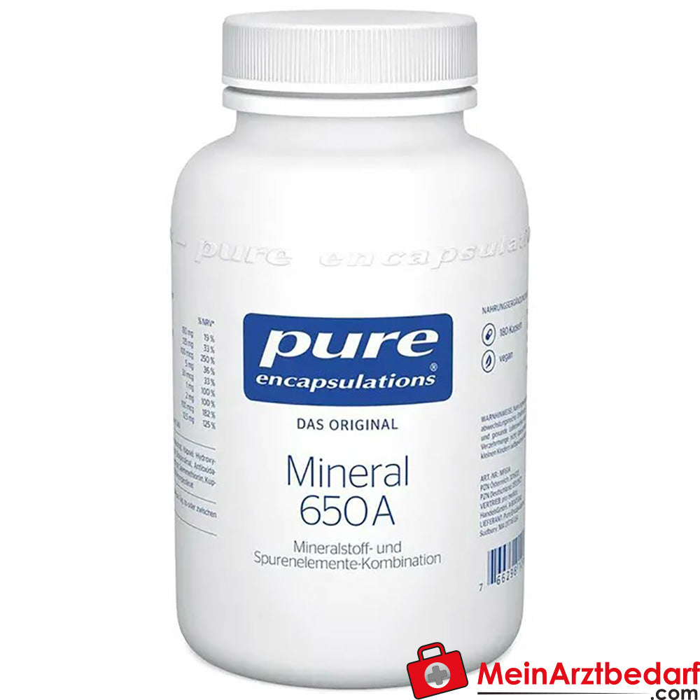 Pure Encapsulations® Mineral 650a.
