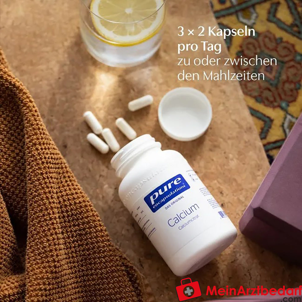 Pure Encapsulations® Calcium (Calciumcitrat).