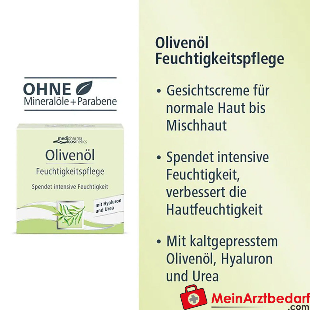 medipharma cosmetics Olivenöl Feuchtigkeitspflege, 50ml.