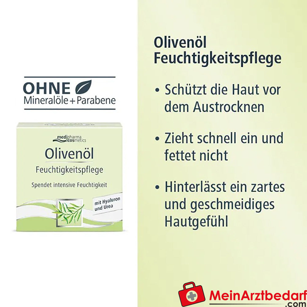 medipharma cosmetics Olivenöl Feuchtigkeitspflege, 50ml.