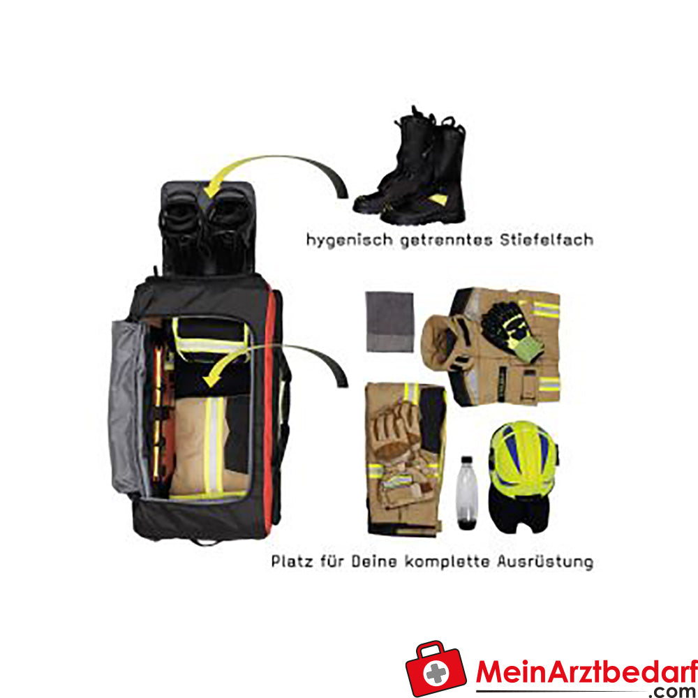 TEE-UU RAGBAG Torba na ubrania 90 l system nośny plecak 600D poliester 43×70×38 cm