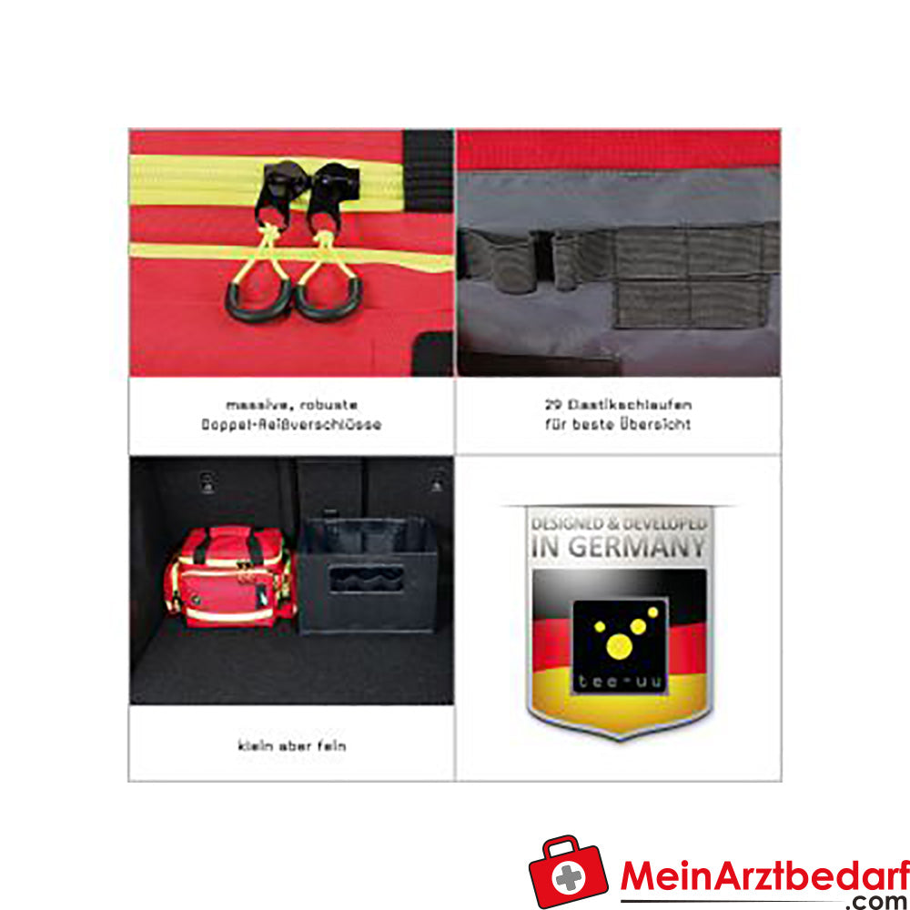 TEE-UU NEU MIC-S Notfalltasche - rot.